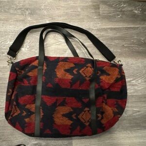 7 Chi Large canvas tote bag